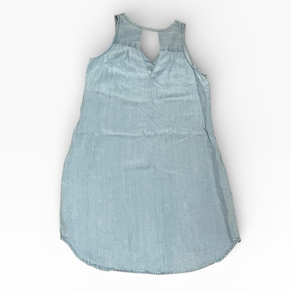 GAP Light Blue Denim Dress size: XS boho minimalist festival style - Picture 4 of 9